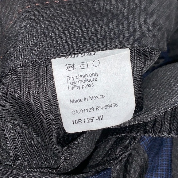 Michael Kors Boys Blue Checked Suit #C0062